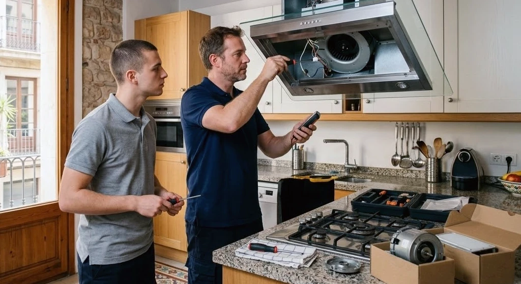 Reparación de Campanas de Cocina en Barcelona